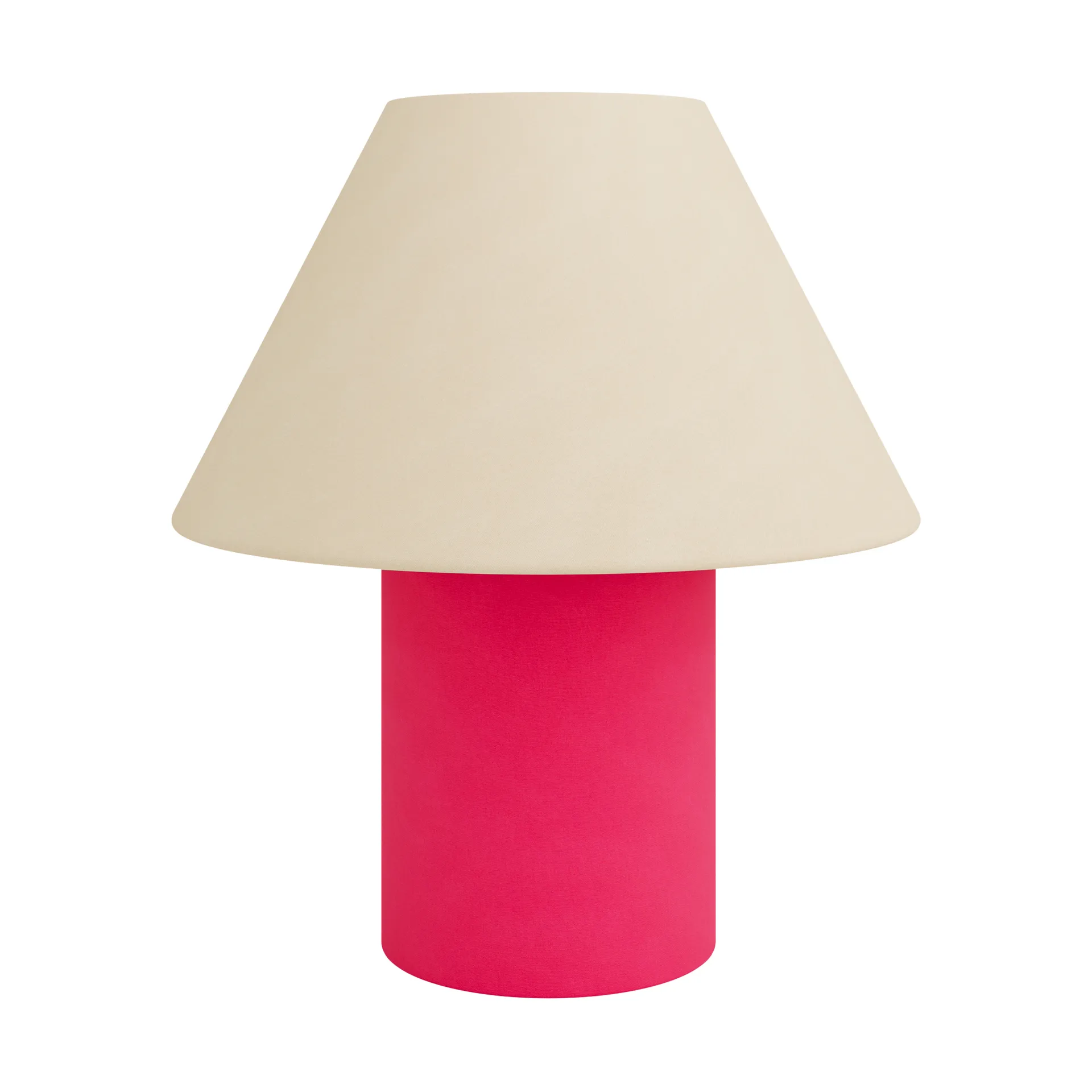 Toto table lamp Medium 47 cm, Beige-magenta Hem