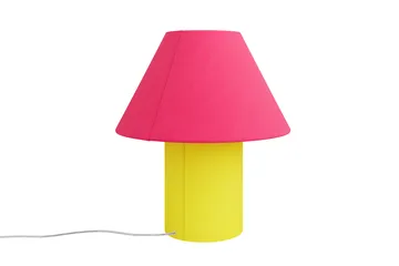 Toto table lamp Medium 47 cm - Magenta-wax yellow - Hem
