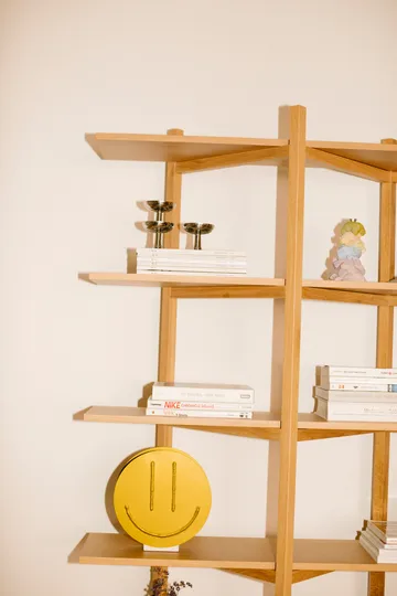 Zig Zag shelf High 175x214 cm - Oak - Hem