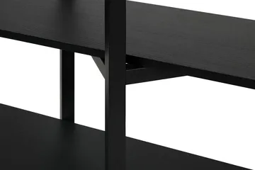 Zig Zag shelf Low 175x100 cm - Black - Hem