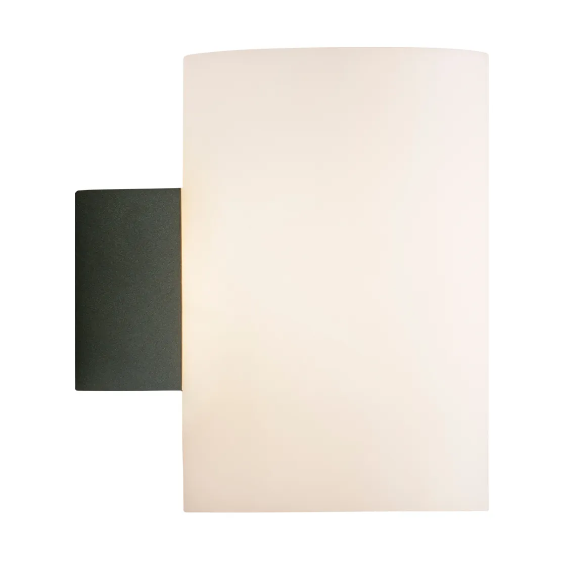 Evoke wall lamp large, Anthracite-opal glass Herstal