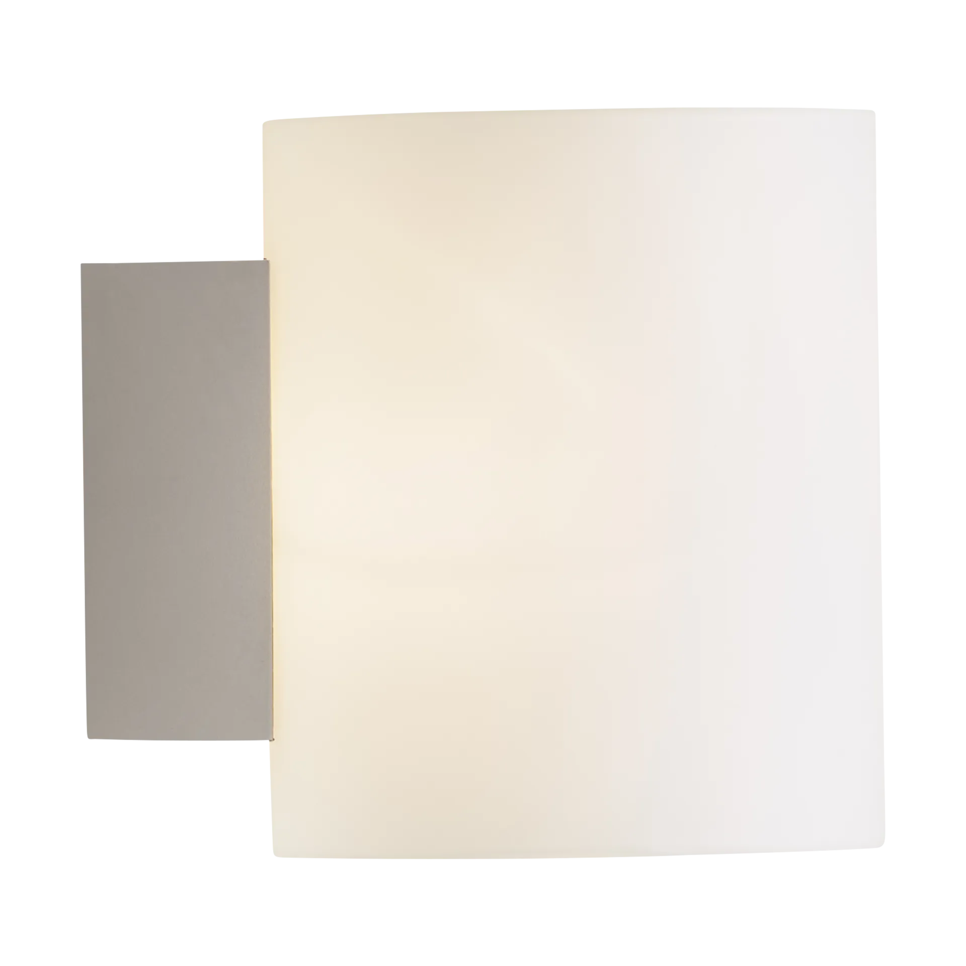 Evoke wall lamp small, White-opal glass Herstal