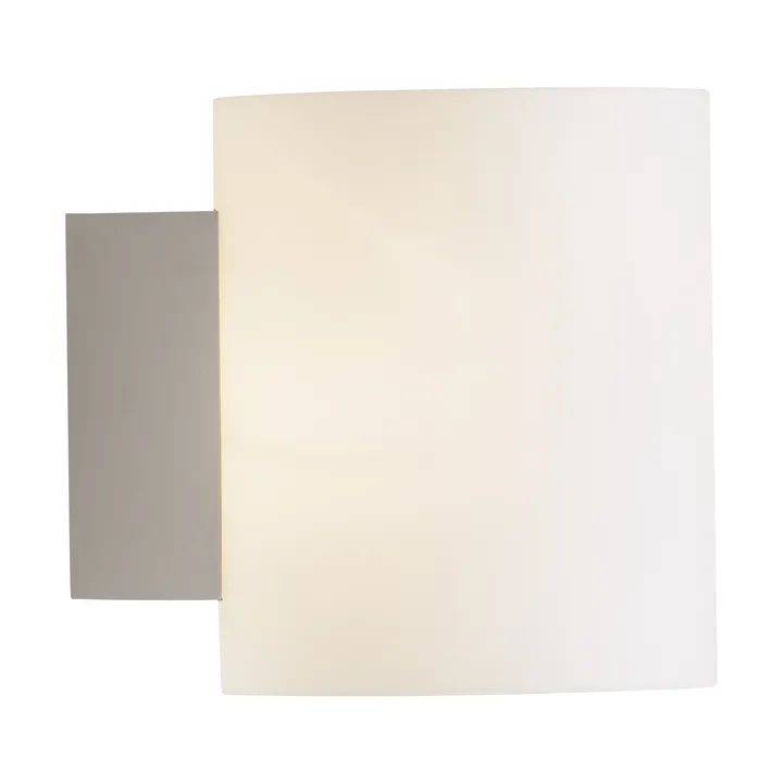 Evoke wall lamp small - White-opal glass - Herstal