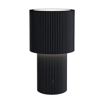Iluma portable table lamp - Jet black - Herstal