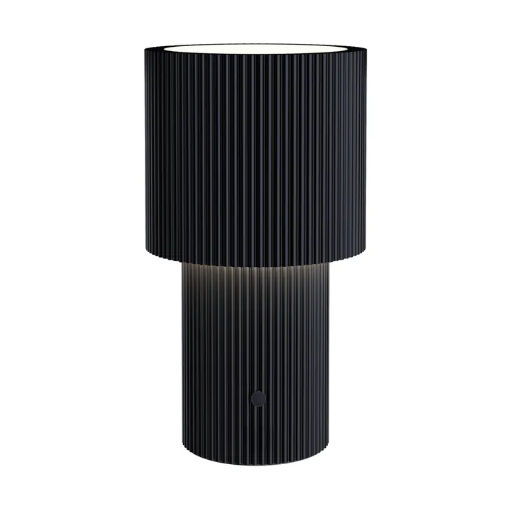 Iluma portable table lamp - Jet black - Herstal