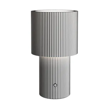 Iluma portable table lamp - Silver - Herstal