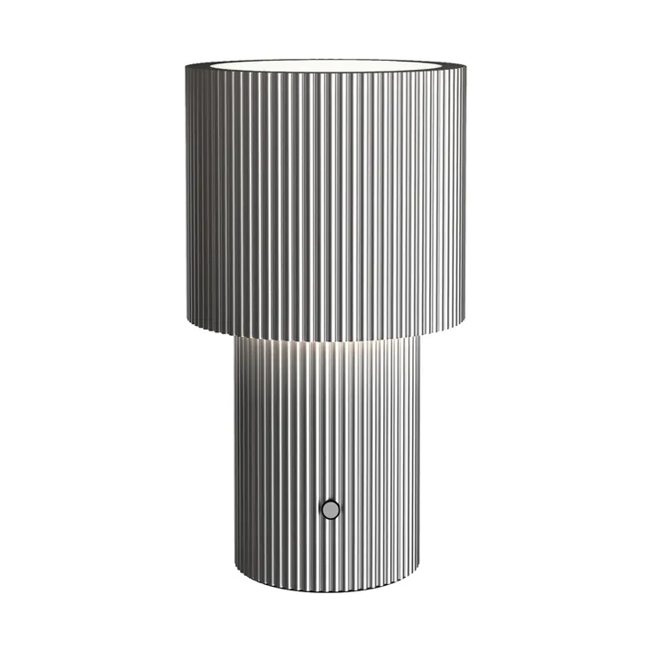 Iluma portable table lamp - Silver - Herstal