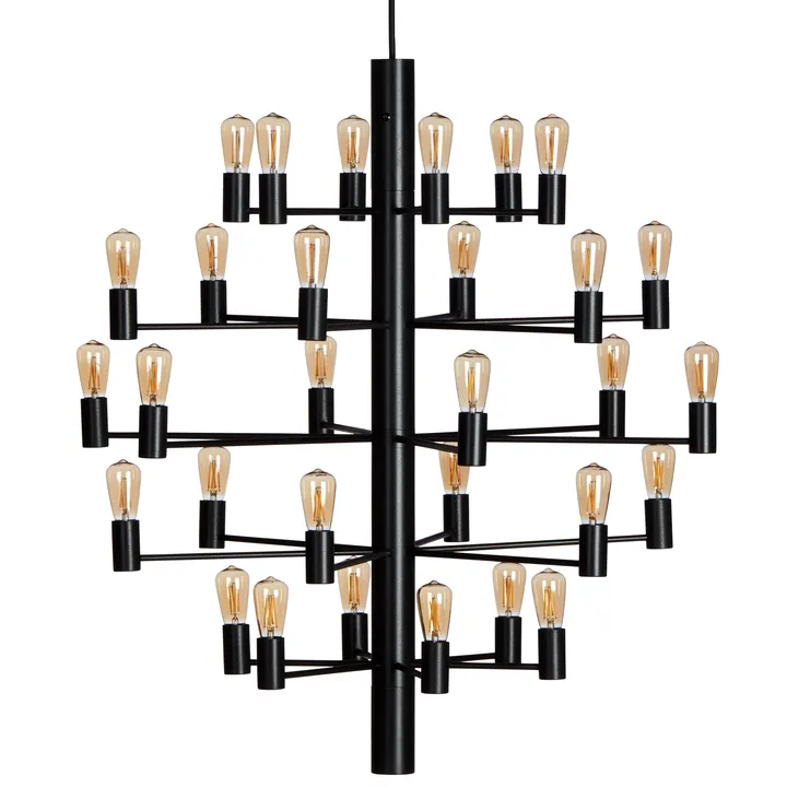 Manola 30 chandelier - Black - Herstal