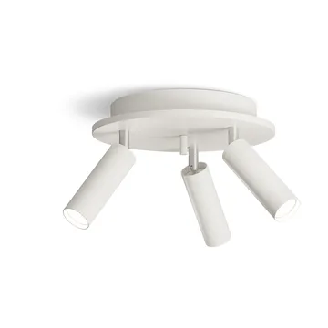 Pipeline spotlight rund 3 - Matte white - Herstal