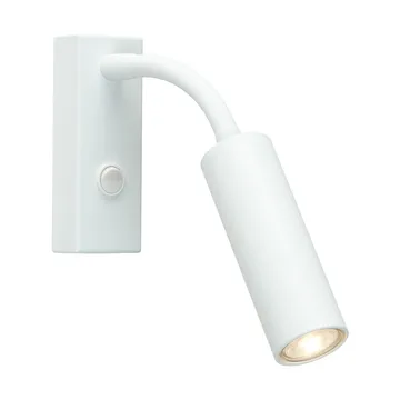 Pipeline wall lamp - Matte white, flex - Herstal