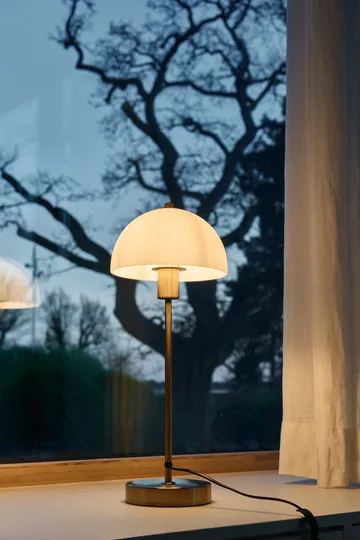 Vienda table lamp - brass-white - Herstal