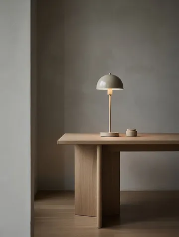 Vienda table lamp - Putty grey - Herstal