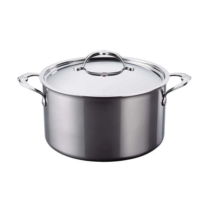 Hestan Nanobond pot with lid 7.6 L - Stainless steel - Hestan