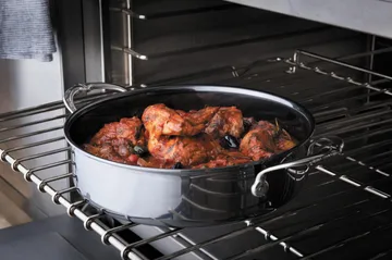 Hestan Nanobond sauteuse with lid 26 cm - Stainless steel - Hestan
