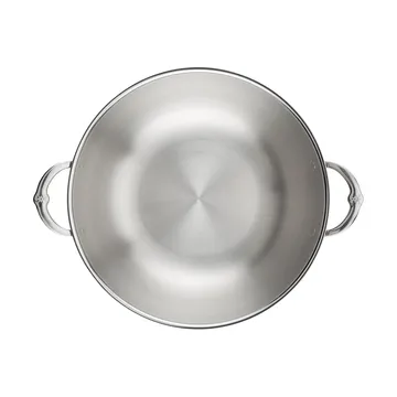 Hestan Probond wok with lid 36 cm - Stainless steel - Hestan