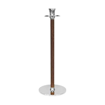 Alto Basso candle holder 30 cm - Nickel-plated brass - Hilke Collection