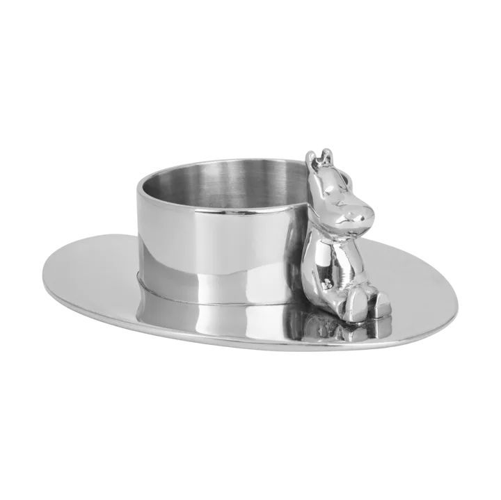 Hilke X Mumin No.3 candlestick - Nickel-plated brass - Hilke Collection