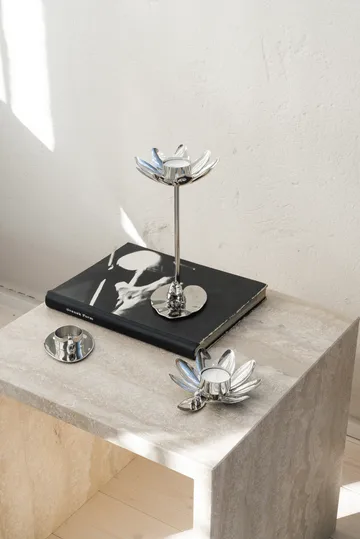Hilke X Mumin No.3 candlestick - Nickel-plated brass - Hilke Collection