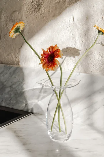 Hilke X Skruf Loto vase - Clear - Hilke Collection