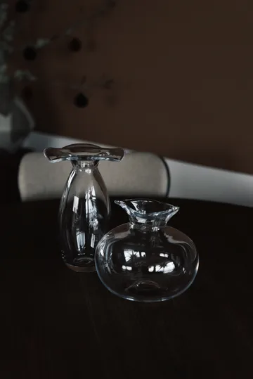Hilke X Skruf Perla vase - Clear - Hilke Collection