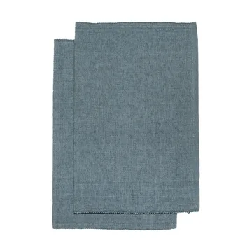 Bistro placemat 36x47 cm 2-pack - Azure - Himla