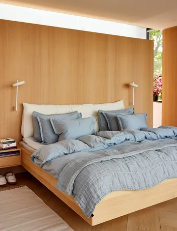Hannelin Bedspread - Cloudy sky, 260x260 cm - Himla