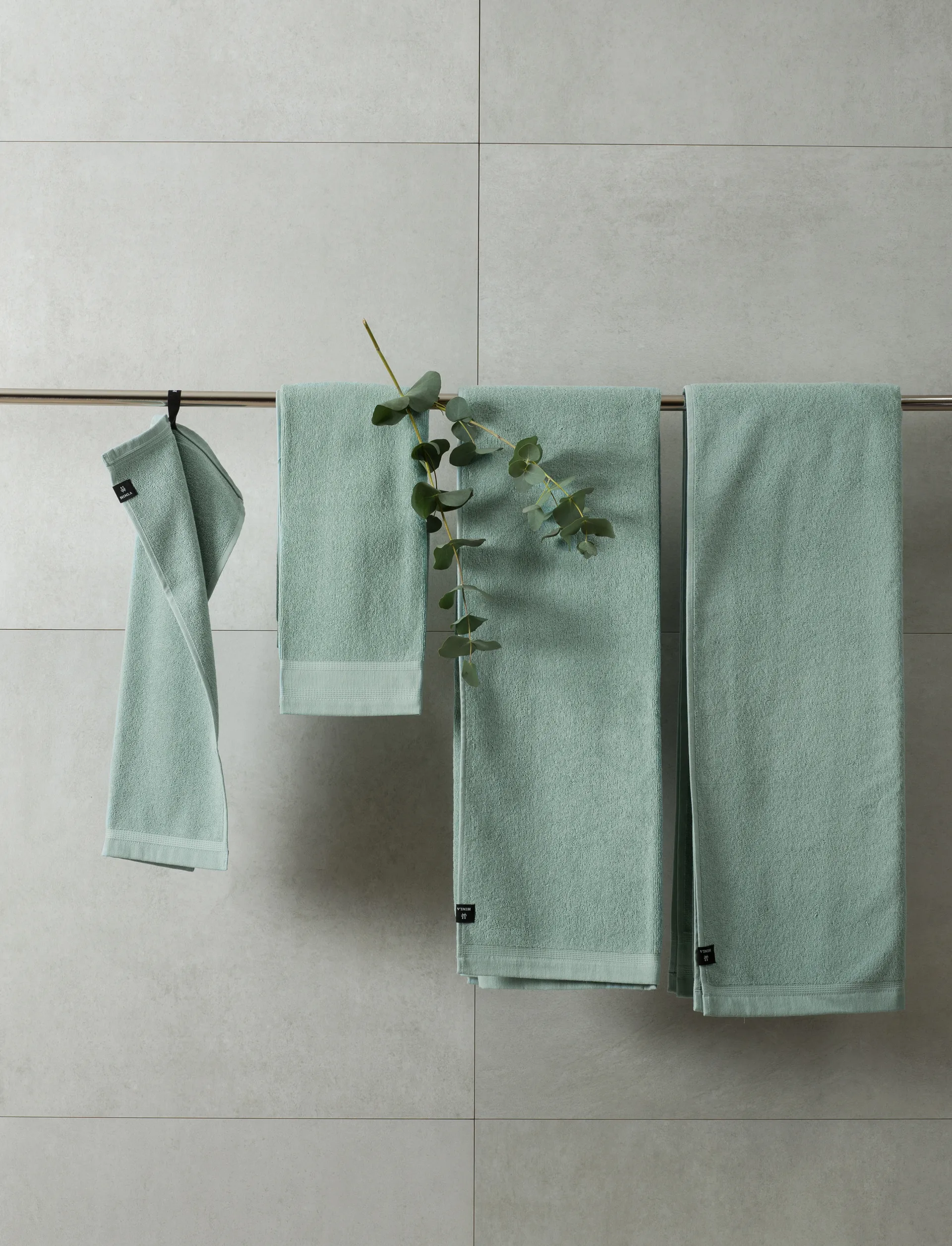 Lina towel, Aqua, 100x150 cm Himla