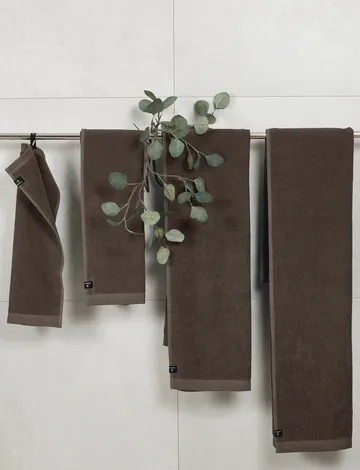 Lina towel chocolat - 70x140 cm - Himla