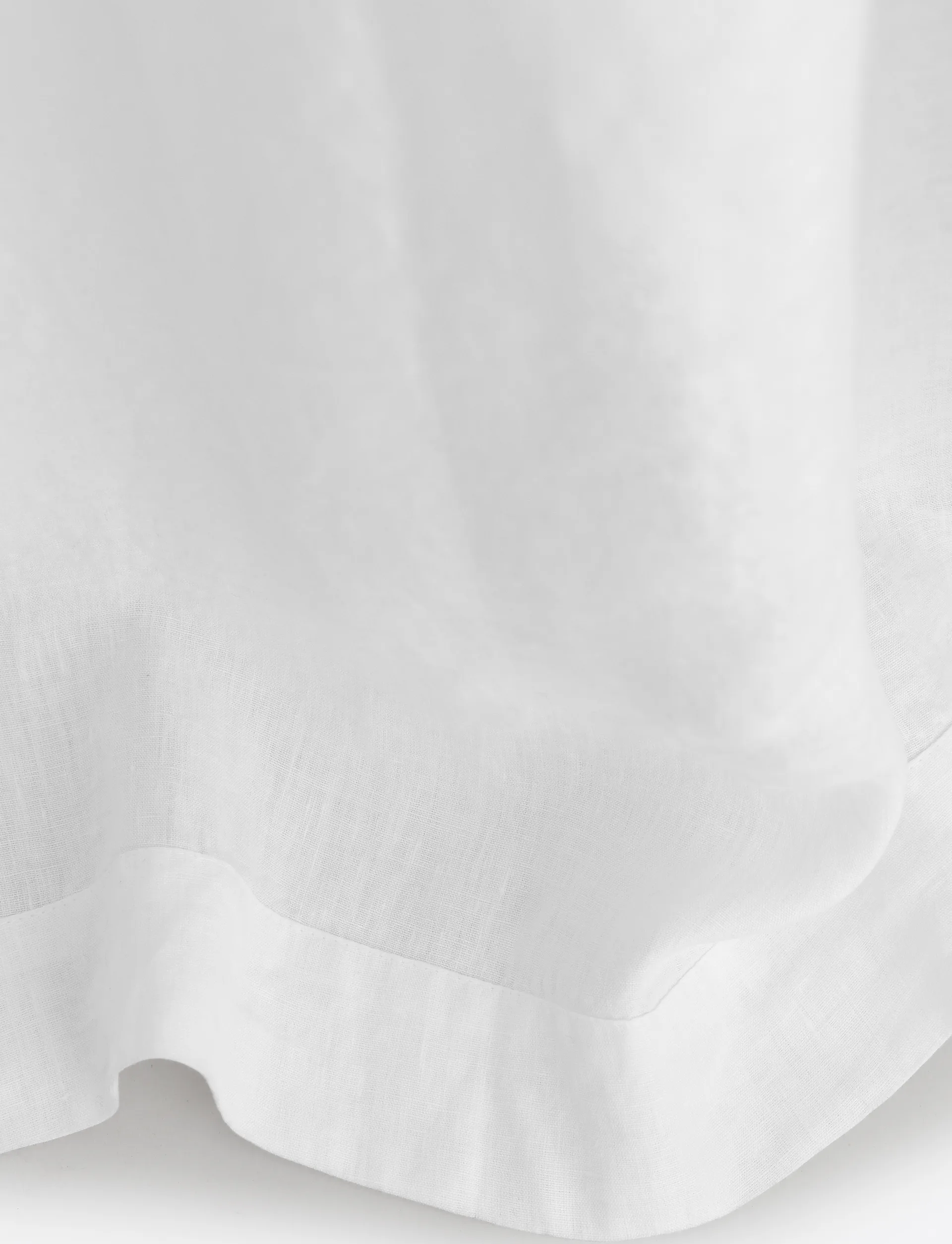 Sunrise curtain with pleat band 280x290 cm, White Himla