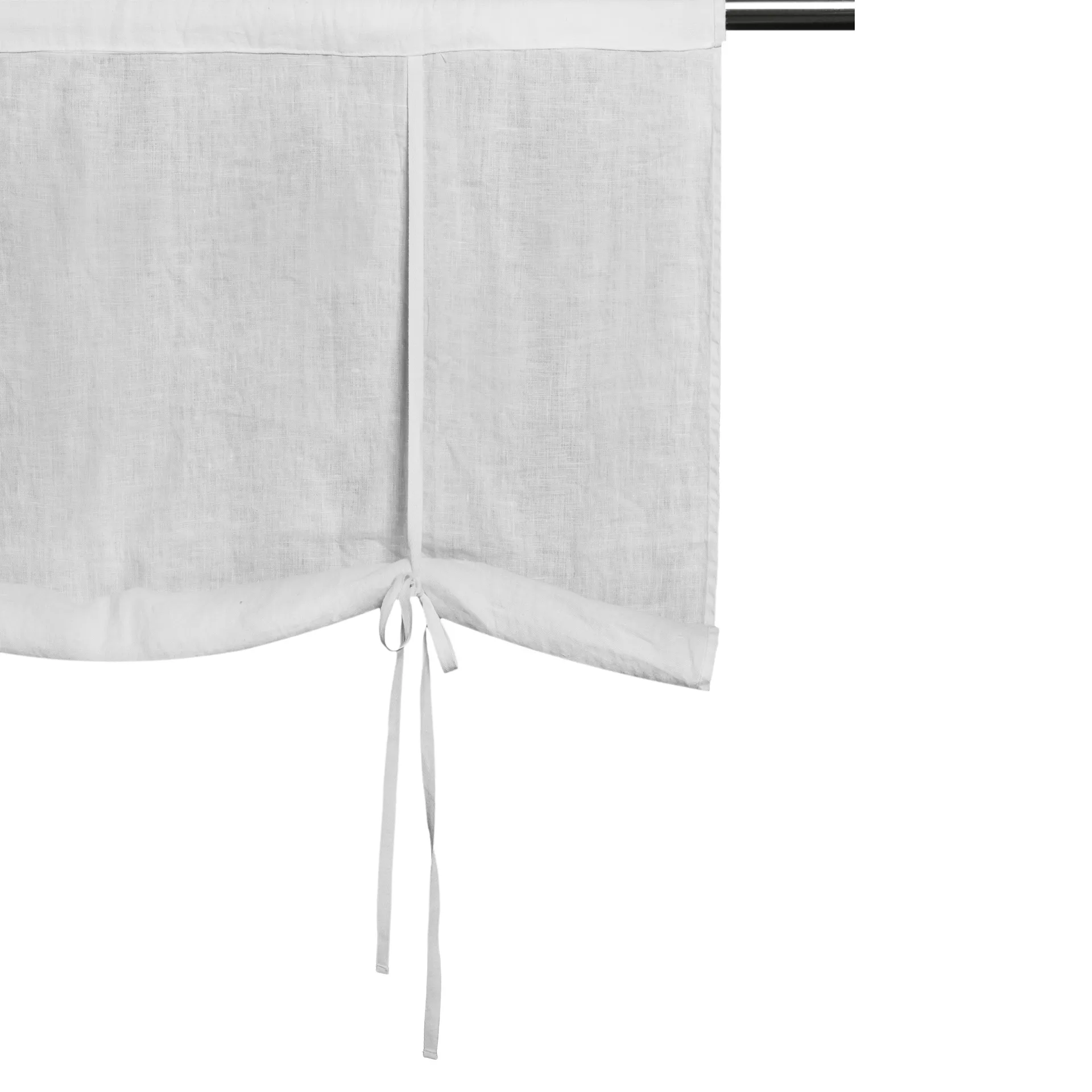 Sunshine 18th century curtain with channel white, 110x120 cm Himla