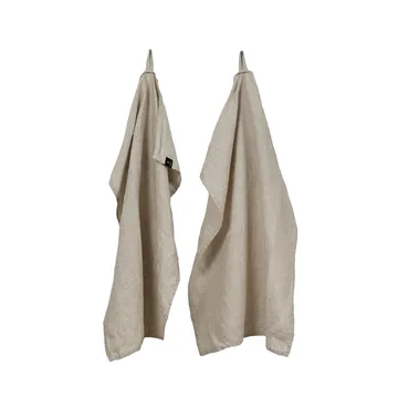 Sunshine kitchen towel 2-pack - Oatmeal - Himla