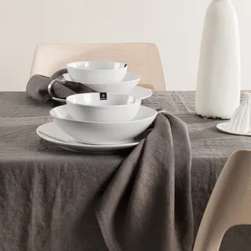 Sunshine napkin 4-pack - Charcoal (dark grey) - Himla