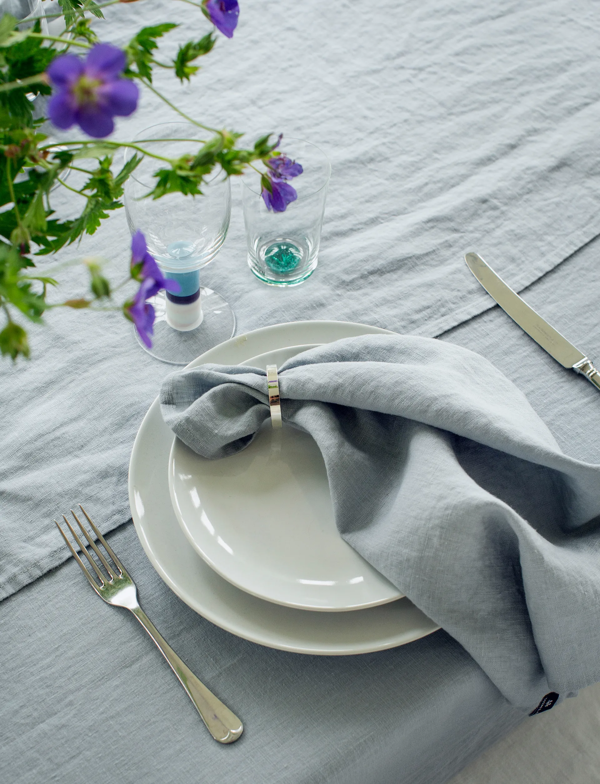 Sunshine napkin 4-pack, Heavenly, 45x45 cm Himla