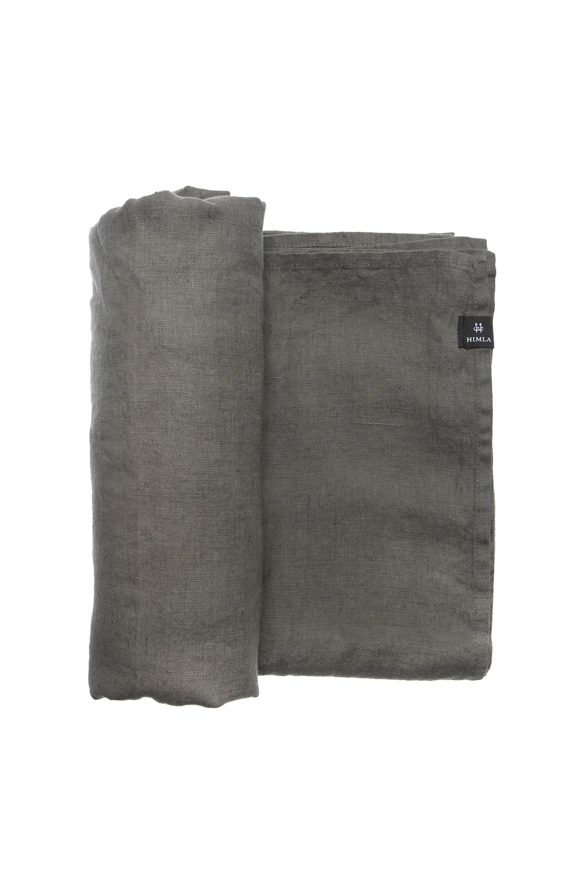 Sunshine tablecloth 140x330 cm, Charcoal (dark grey) Himla