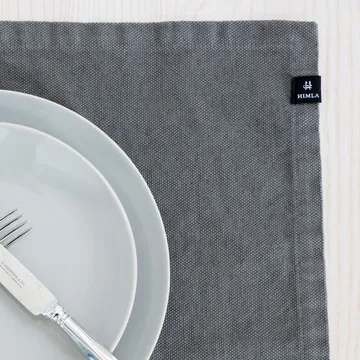 Weekday placemat 37x50 cm - Charcoal (dark grey) - Himla