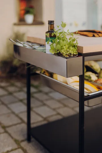 FIRE KITCHEN utensil holder - Stainless steel - Höfats