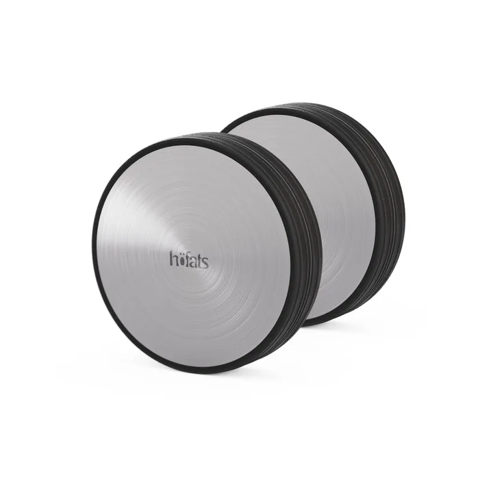 FIRE KITCHEN wheels for outdoor kitchen - Black, 2-pack - Höfats