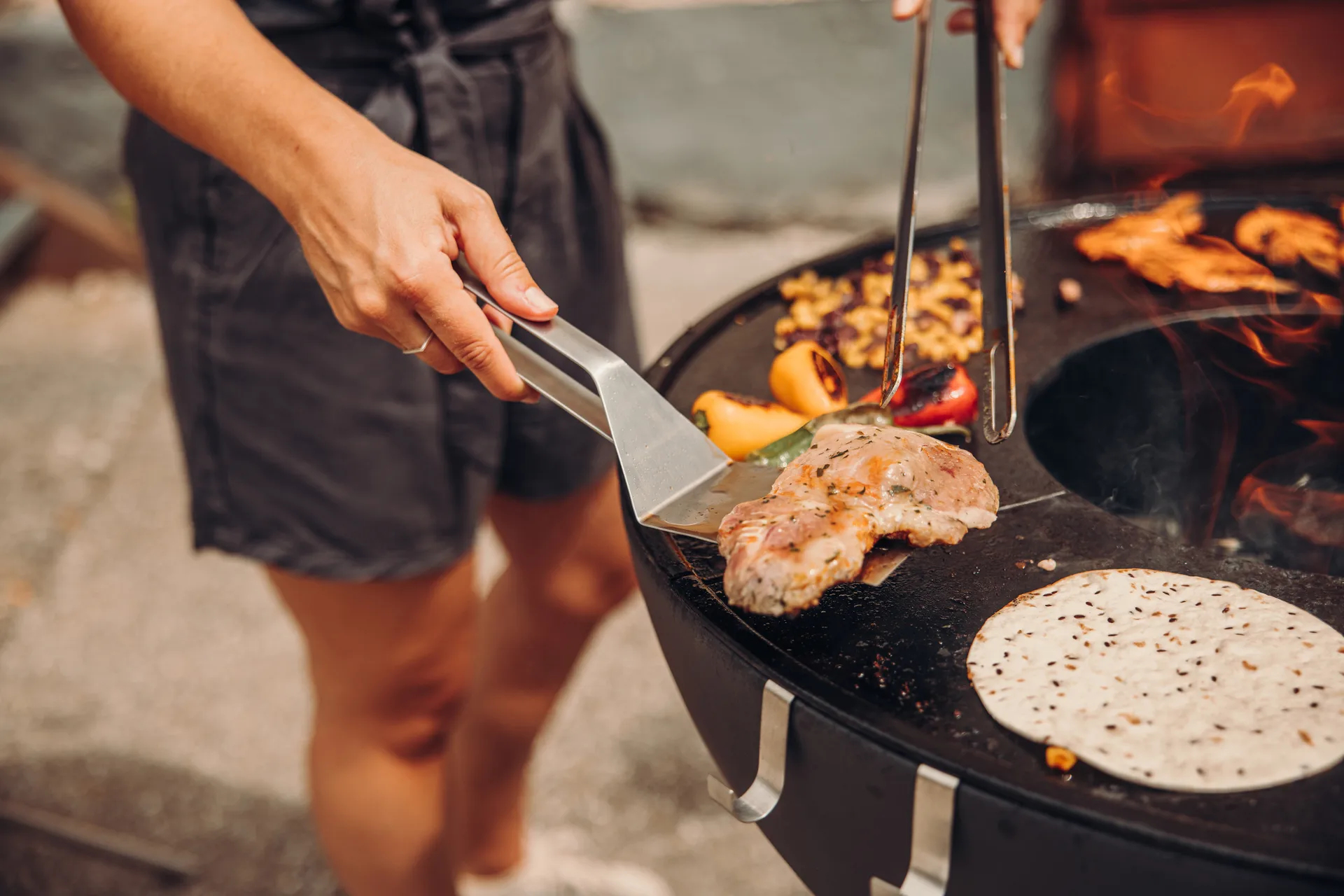 Höfats grill spatula, Silver Höfats