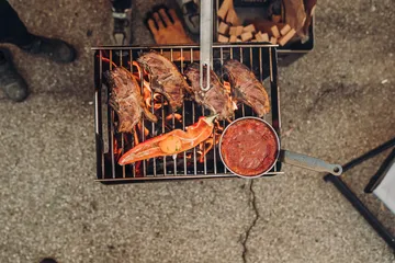 Höfats grill tongs - Silver - Höfats