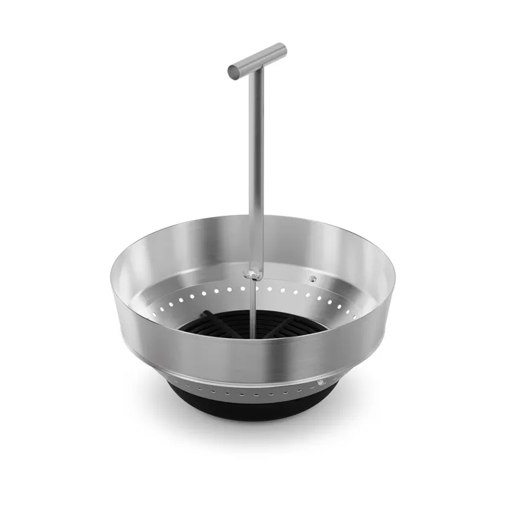 MOON 45 ashtray with extension - Silver - Höfats