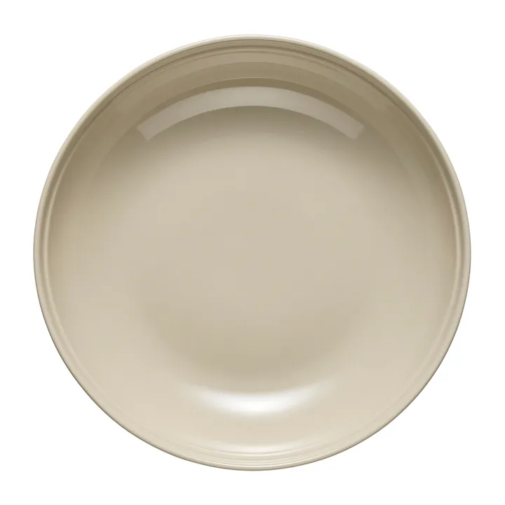 Höganäs Keramik Daga deep plate Ø19 cm - Sand - Höganäs Keramik