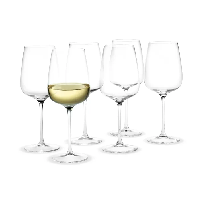 Bouquet white wine glass 6-pack 41 cl - Holmegaard