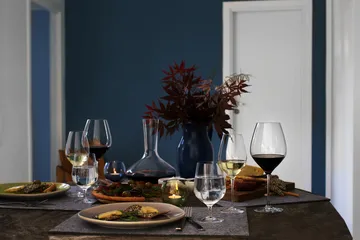 Cabernet water glass clear 6 pack - 35 cl - Holmegaard