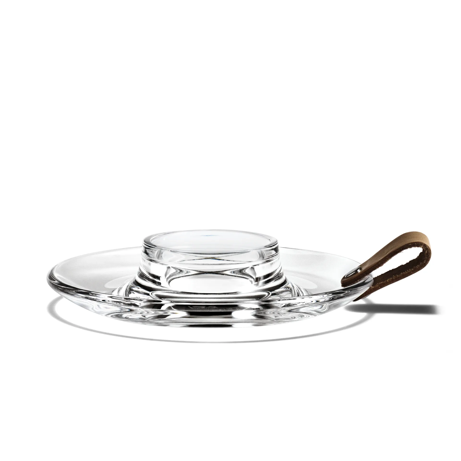 Design with light block candle stick, 17 cm Holmegaard