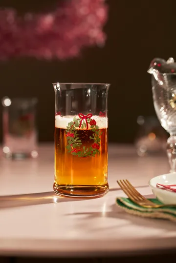 Holmegaard Christmas beer glass 50 cl - 2025 - Holmegaard