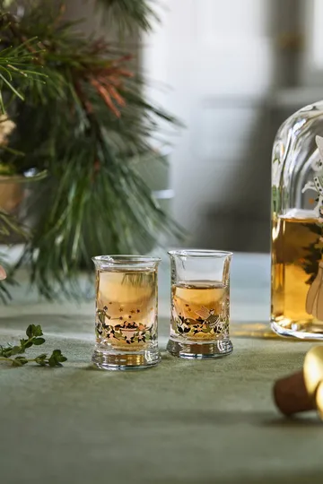 Holmegaard Christmas snaps glass 2-pack - 2026 - Holmegaard