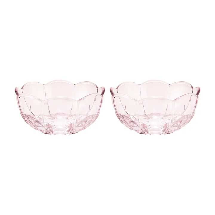 Lily bowl Ø13 cm 2-pack - Cherry blossom - Holmegaard