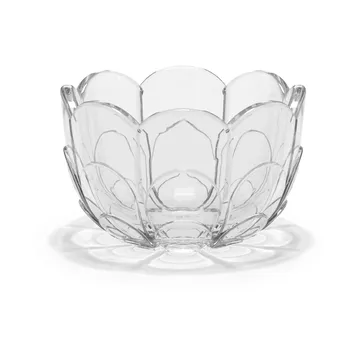 Lily candle holder Ø7 cm - Clear - Holmegaard