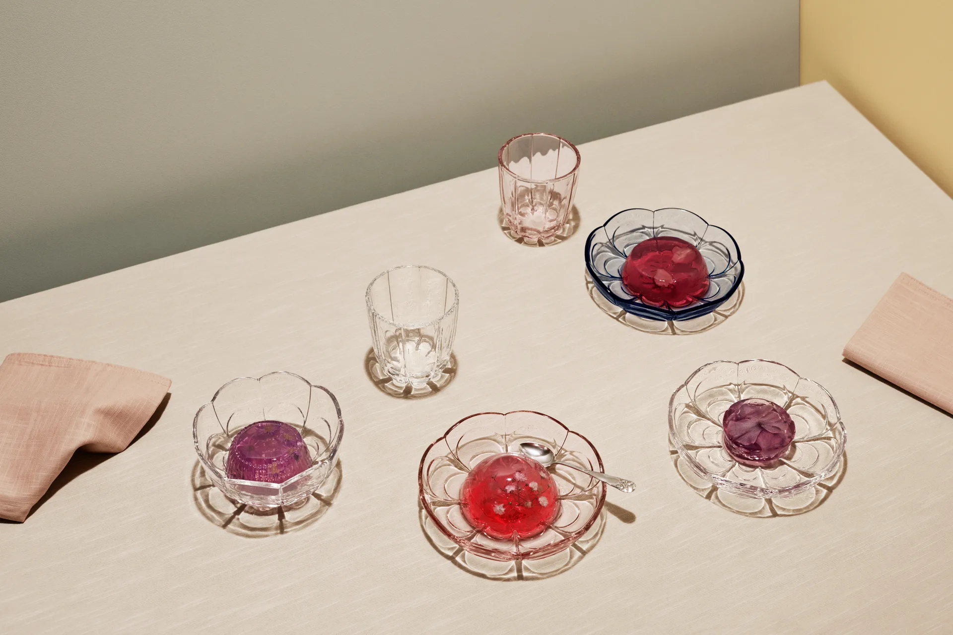 Lily dessert plate Ø16 cm 2-pack, Cherry blossom Holmegaard