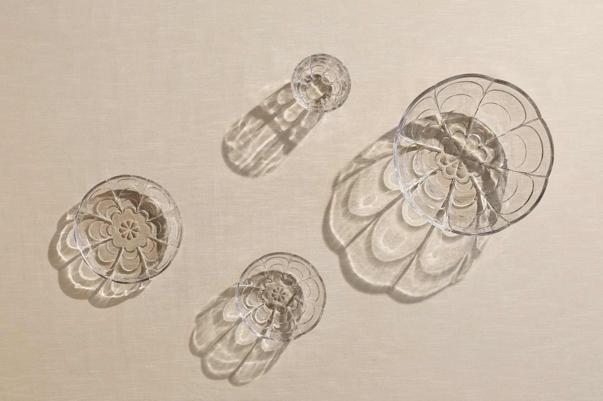 Lily dessert plate Ø16 cm 2-pack, Clear Holmegaard